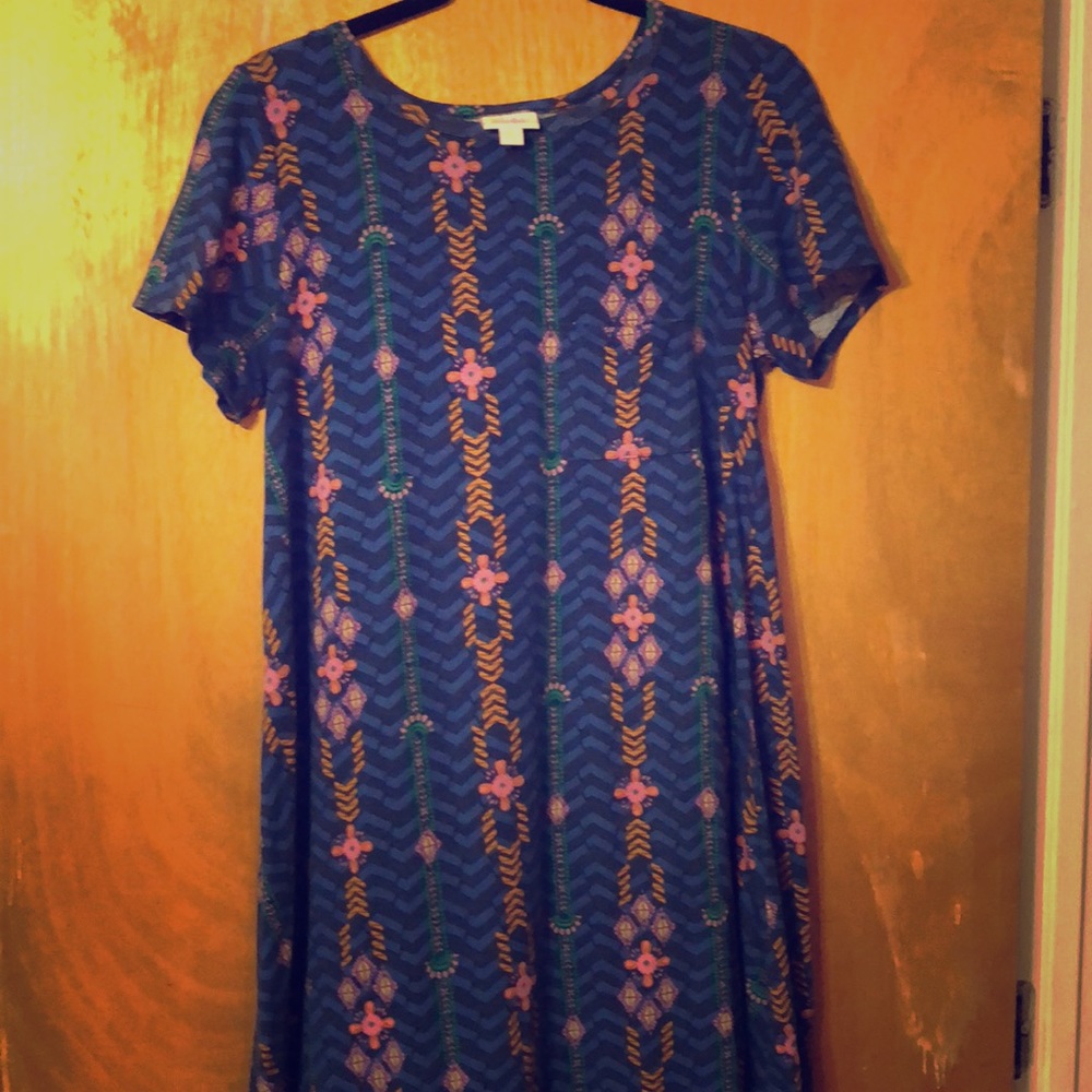 LuLaRoe S Carly Dress VGUC